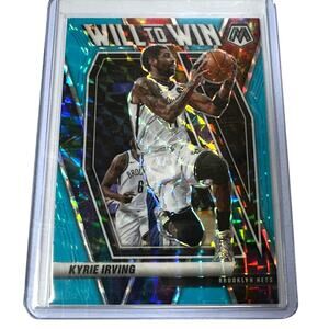 Panini Mosaic Basketball 2020-21 Prizm Kyrie Irving Will To Win 13/15 Numbered